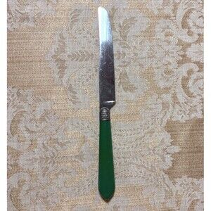 Wallace ST MORITZ GREEN Stainless 18/10 Silver Bolster Butter Knife 9 3/8"